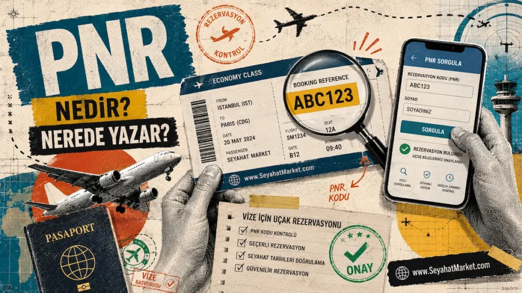 PNR nedir? Uçuş Rezervasyonu ve PNR Sorgulama Rehberi 2026 4 uçuş rezervasyonu PNR nedir ve online uçak bileti sorgulama ekranı
