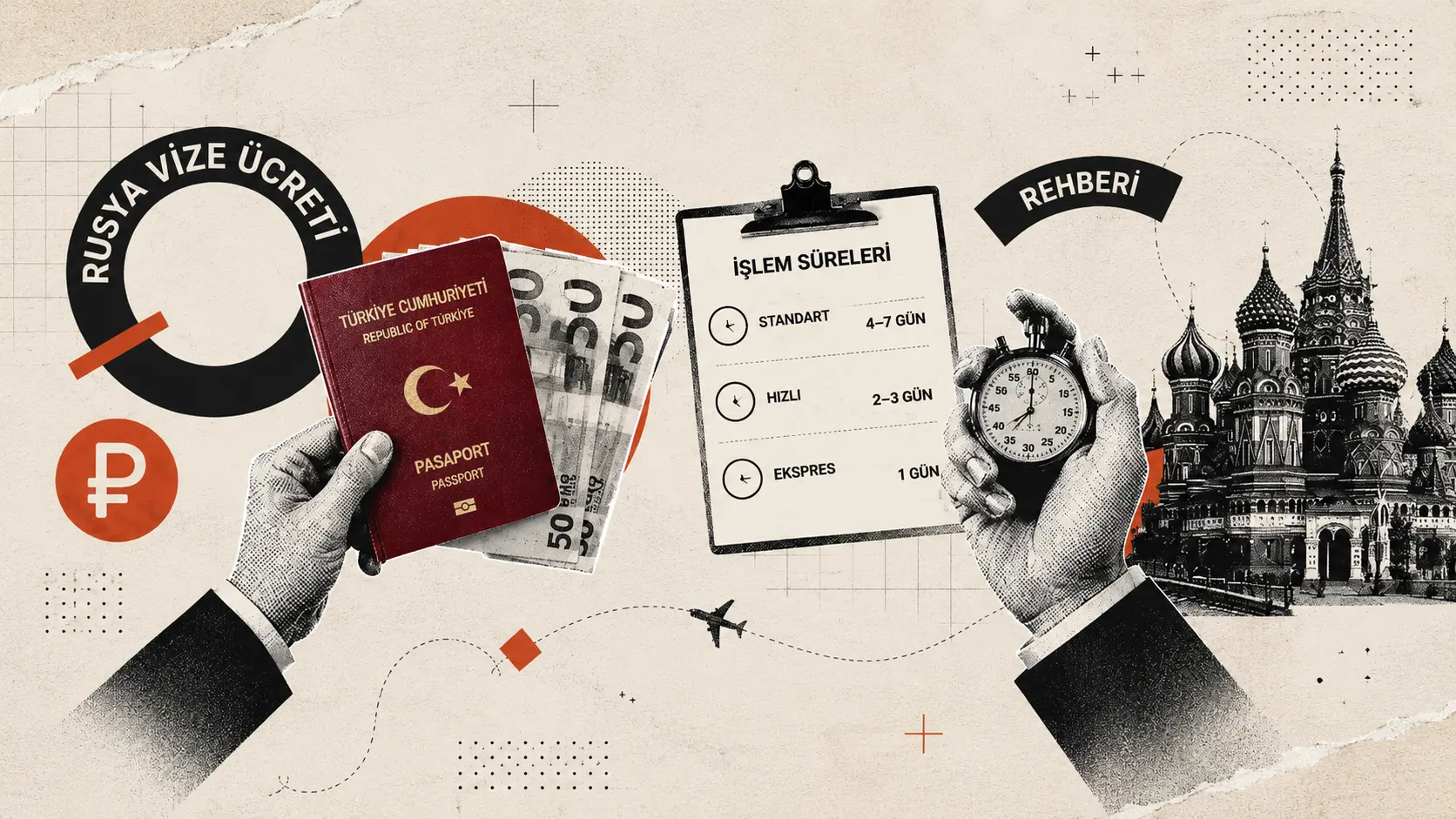 Rusya vize ücreti ve işlem süreleri rehberi — Havalimanı pasaport kontrol noktası ve e-vize belgesi detayları