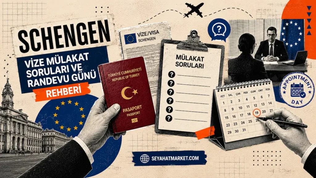 Schengen Vizesi Mülakat Soruları ve Randevu Günü İpuçları 3 Schengen vizesi mülakat soruları ve konsolosluk görüşmesi ipuçları