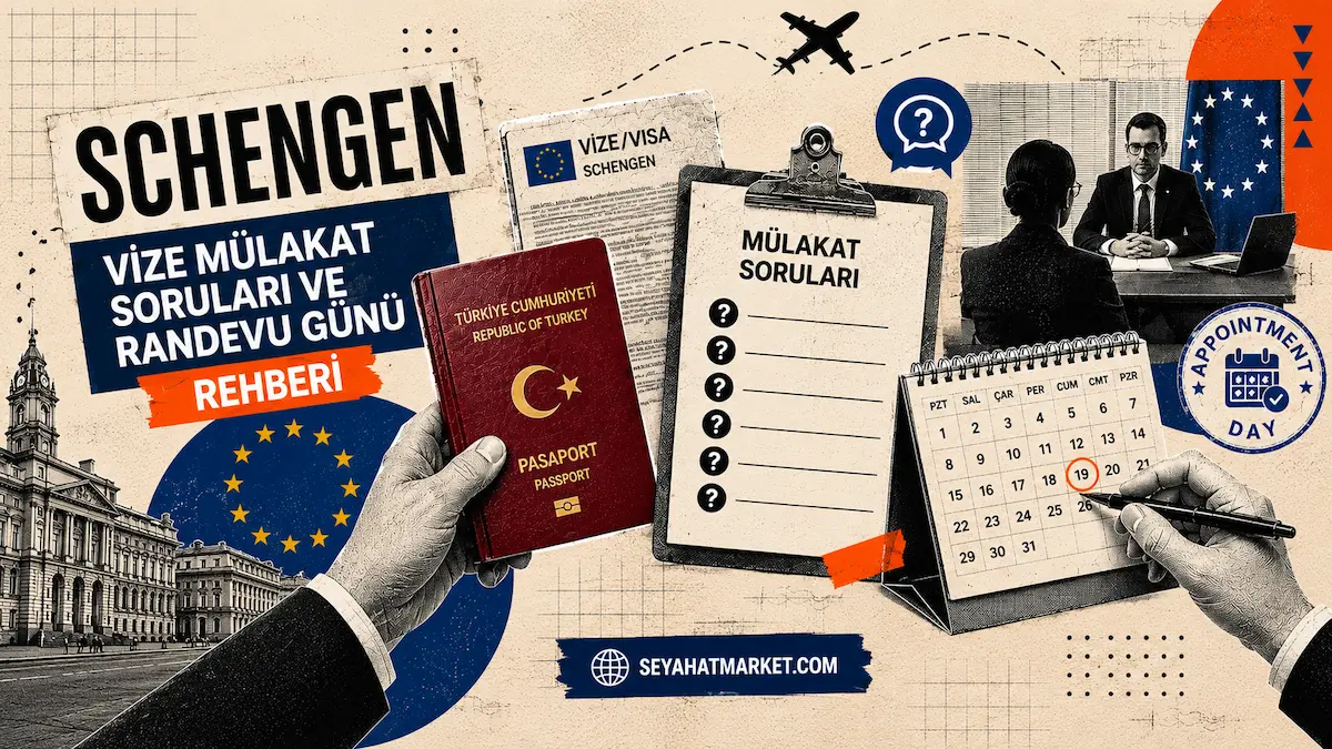 Schengen vizesi mülakat soruları ve konsolosluk görüşmesi ipuçları