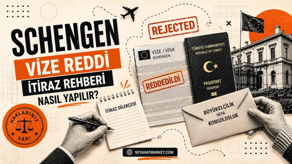 Schengen Vizesi Ret İtiraz Rehberi ve Süreç Detayları 3 Schengen vizesi ret mektubu örneği ve itiraz sürecinde dikkat edilecek maddeler