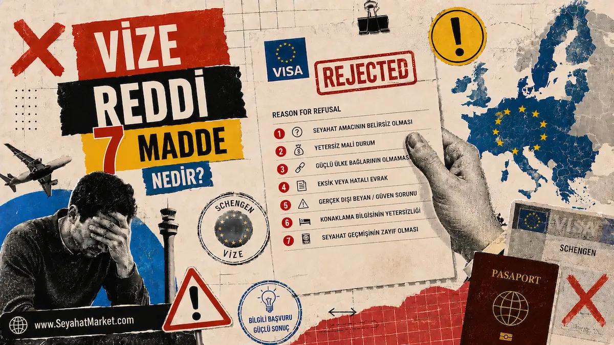 Vize reddi 7 madde itiraz rehberi — Schengen güvenlik tehdidi gerekçesi çözümü 2026