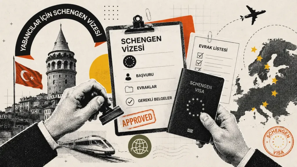 Türkiye'den Yabancılar İçin Schengen Vizesi: 2026 Gerekli Evraklar ve Oturum İzni Kuralları 5 Türkiye'den yabancılar için Schengen vizesi başvuru rehberi ikamet izni ve pasaport belgeleri