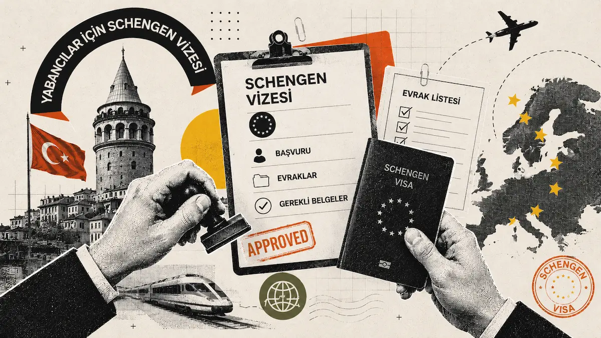 Türkiye'den yabancılar için Schengen vizesi başvuru rehberi— ikamet izni ve pasaport belgeleri